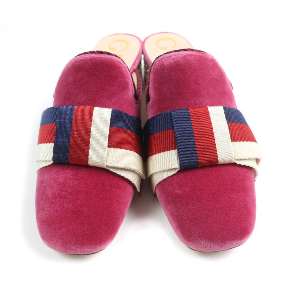 Gucci Sandals 496562 Main: Velour pink Women 35