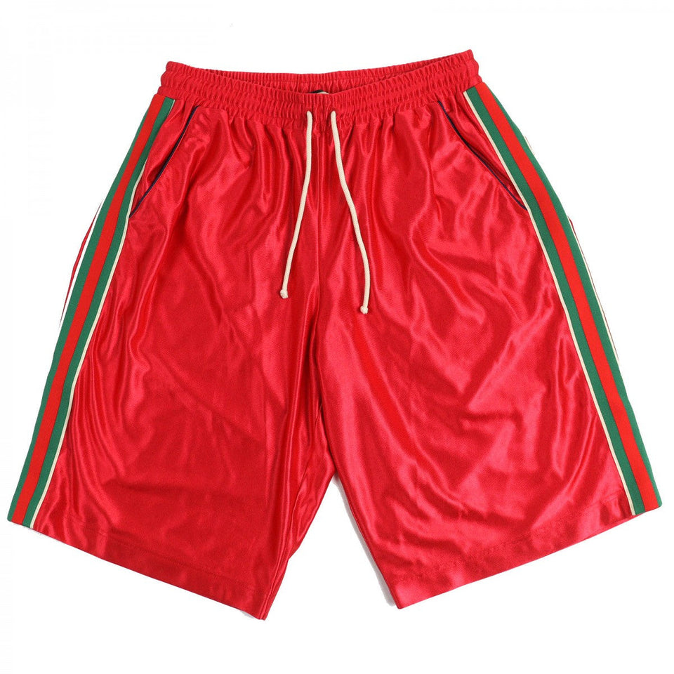 Gucci Shorts 659460 Outer: 100% polyester, Part: 100% polyamide, Lining: 100% polyamide Red mens S