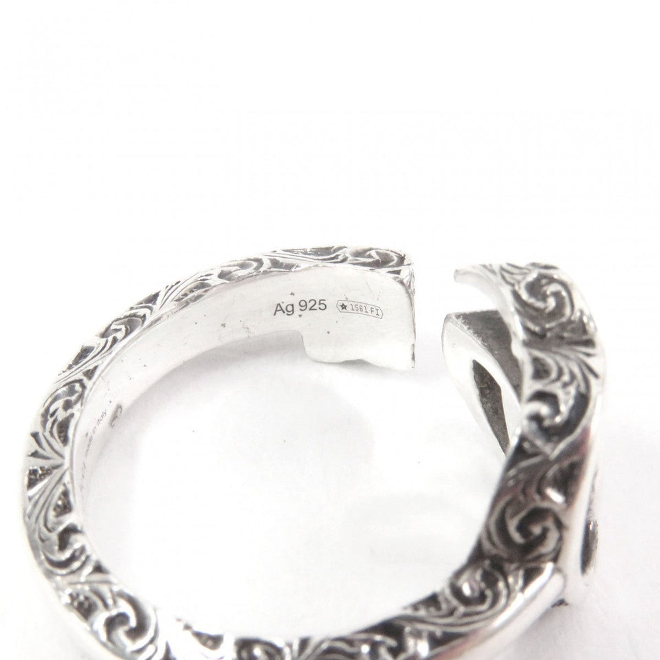 Gucci Ring 627760 Mainï¿½FSV925 Silver Arabesque mens