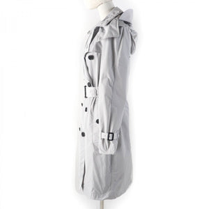 Burberry trench coat 8067908 Main: 100% polyester, Lining: 100% wool, Sleeve lining: 100% polyester, Part: 100% polyester, Filling: 100% polyester gray Women 40
