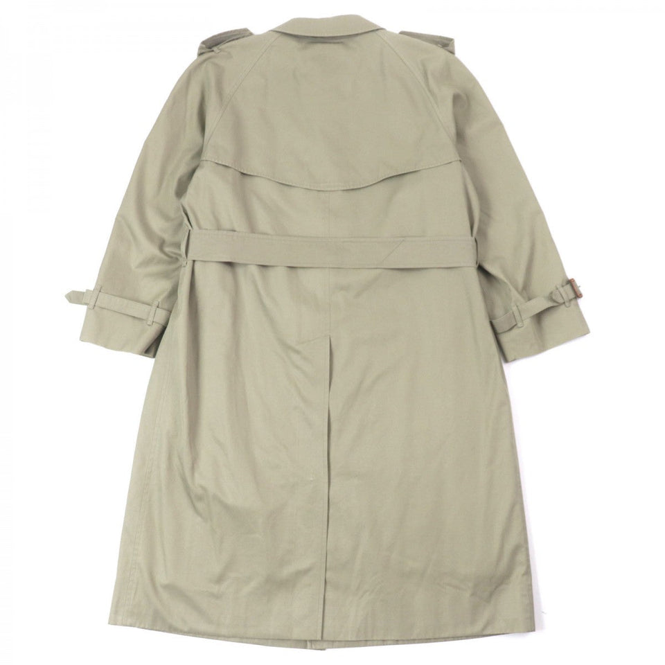 Burberry Stainless collar coat Outer: 70% cotton, Outer: 30% polyester, Lining: polyester, Lining: cotton, Sleeve lining: polyester khaki mens