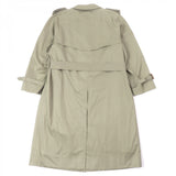 Burberry Stainless collar coat Outer: 70% cotton, Outer: 30% polyester, Lining: polyester, Lining: cotton, Sleeve lining: polyester khaki mens