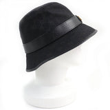Gucci hat 576587 Outer material: 68% polyester, Outer material: 16% cotton, Outer material: 16% nylon, Part: 50% rayon, Part: 50% cotton black mens