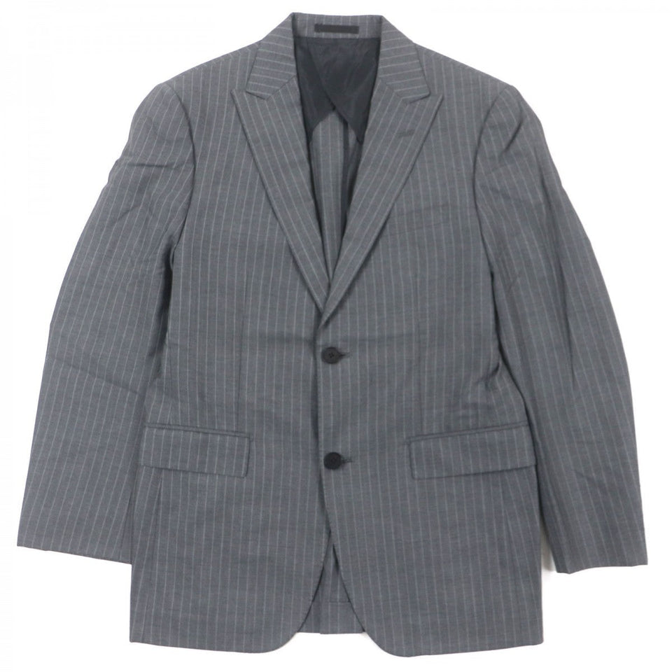 Burberry BLACK LABEL tailored jacket Outer: 100% wool, Lining: Cupra, Lining: Polyester, Sleeve lining: Cupra gray mens 36