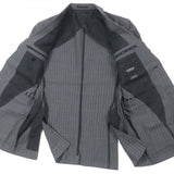 Burberry BLACK LABEL tailored jacket Outer: 100% wool, Lining: Cupra, Lining: Polyester, Sleeve lining: Cupra gray mens 36