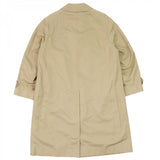 Burberry Stainless collar coat Outer: 65% polyester, Outer: 35% cotton, Lining: polyester, Lining: cotton, Sleeve lining: polyester beige mens
