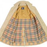 Burberry Stainless collar coat Outer: 65% polyester, Outer: 35% cotton, Lining: polyester, Lining: cotton, Sleeve lining: polyester beige mens