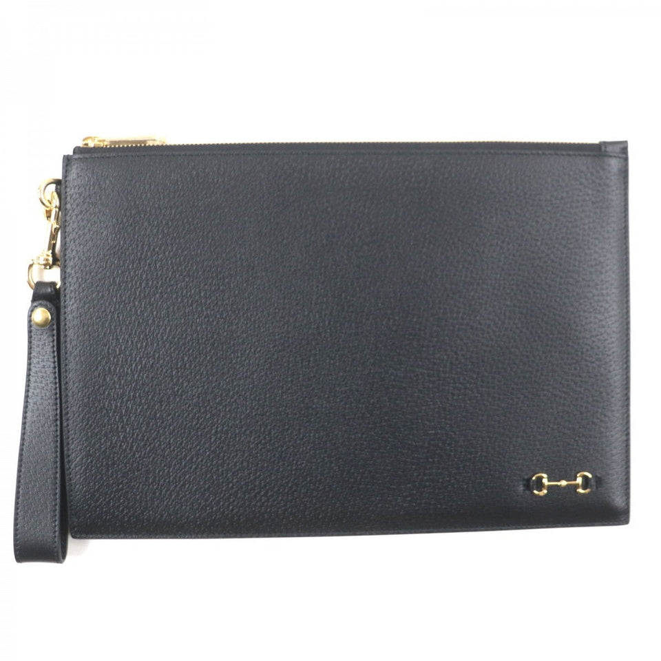 Gucci Clutch bag 700524 Main: Leather black mens