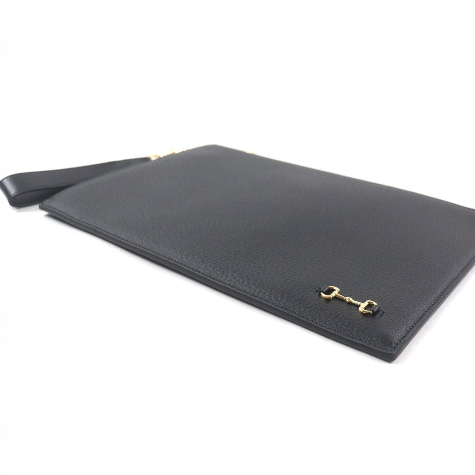 Gucci Clutch bag 700524 Main: Leather black mens