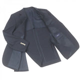 Burberry LONDON tailored jacket Outer: 75% wool, Outer: 25% mohair, Lining: cupra, Sleeve lining: cupra, Part: polyester Navy mens
