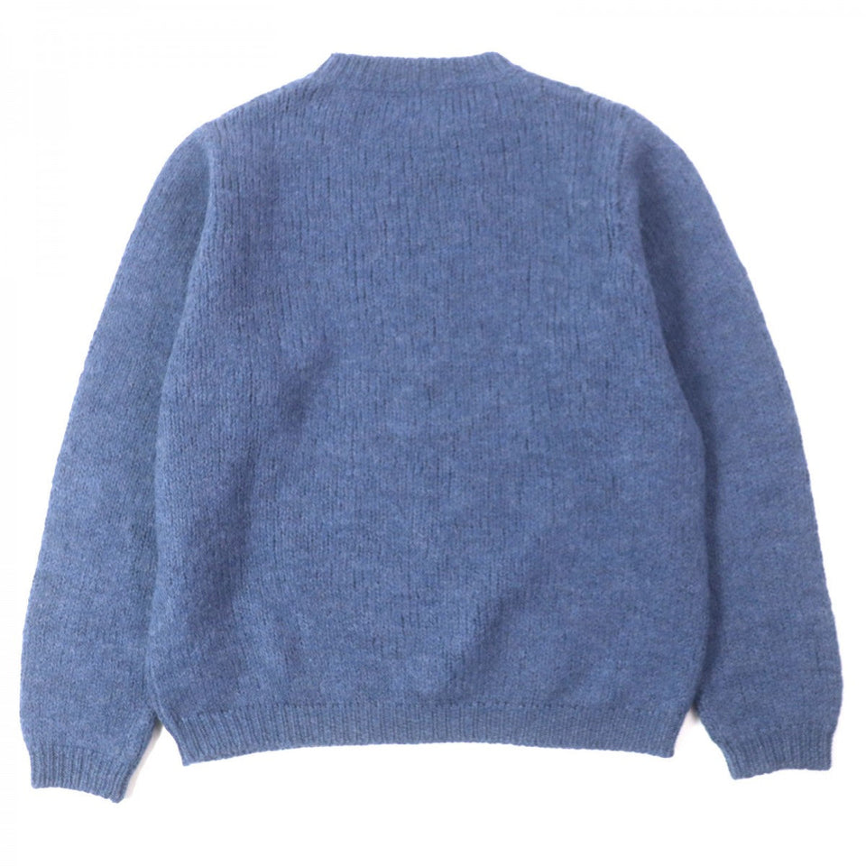 Gucci sweater 636327 Main: 100% wool, part: 50% acrylic, part: 50% wool Navy mens XL