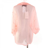 Gucci Short sleeve shirt 616556 silk salmon pink 36