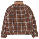 Burberry Jacket 8047868 Outer: 55% acrylic, Outer: 45% polyester, Lining: 100% polyester, Part: 64% cotton, Part: 36% polyamide (nylon) Brown type mens M