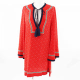Gucci one piece 661958 Main: 100% silk, part: 62% polyester, part: 38% cotton, part: 100% polyester Red Women 36