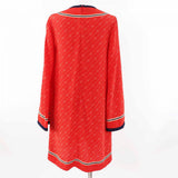 Gucci one piece 661958 Main: 100% silk, part: 62% polyester, part: 38% cotton, part: 100% polyester Red Women 36