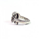 Gucci Ring 627760 Mainï¿½FAG925 Silver Double G key motif ring Women 10