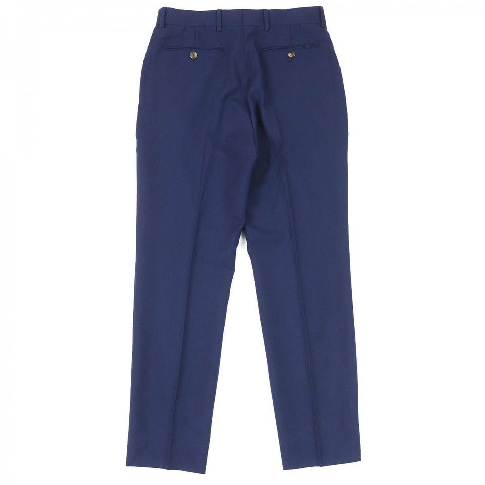 Gucci slacks 698813 Outer: 80% wool, Outer: 16% mohair, Part: 46% acrylic, Part: 46% wool, Part: 8% polyester blue mens 46