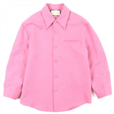 Gucci Long sleeve shirt 498598 Main: 100% polyester pink mens 46