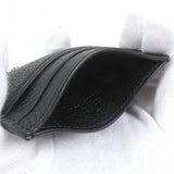 Gucci Card Case 771157 Main: Leather black mens