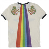 Gucci Short sleeve T-shirt 476035 Main: 100% cotton, some: metal fiber, some: nylon, some: polyester, some: rayon white mens XS