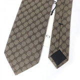 Gucci tie 221582 Main: 100% silk, Lining: 60% cupra, Lining: 40% silk beige mens