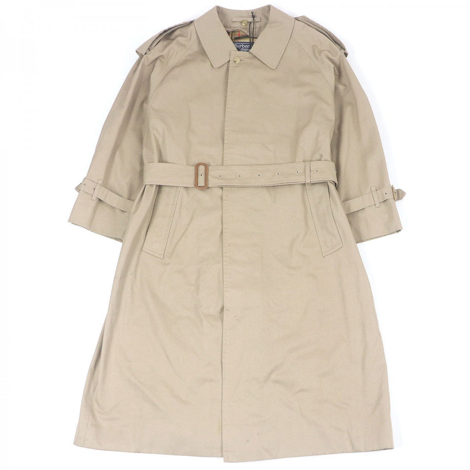 Burberry trench coat Outer: 51% cotton, Outer: 49% polyester, Lining: 50% polyester, Lining: 50% cotton beige mens