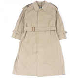 Burberry trench coat Outer: 51% cotton, Outer: 49% polyester, Lining: 50% polyester, Lining: 50% cotton beige mens