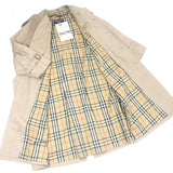 Burberry trench coat Outer: 51% cotton, Outer: 49% polyester, Lining: 50% polyester, Lining: 50% cotton beige mens