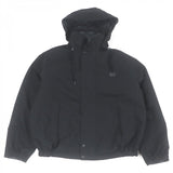 Gucci Blouson 770276 Main: 100% polyester, Main: 100% cotton, Main: 73% cotton, Main: 27% polyamide (nylon), Part: cowhide black GG Ripstop Nylon Reversible mens 50
