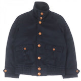 Burberry Blouson Main: 90% wool, Main: 10% cashmere Navy mens 44