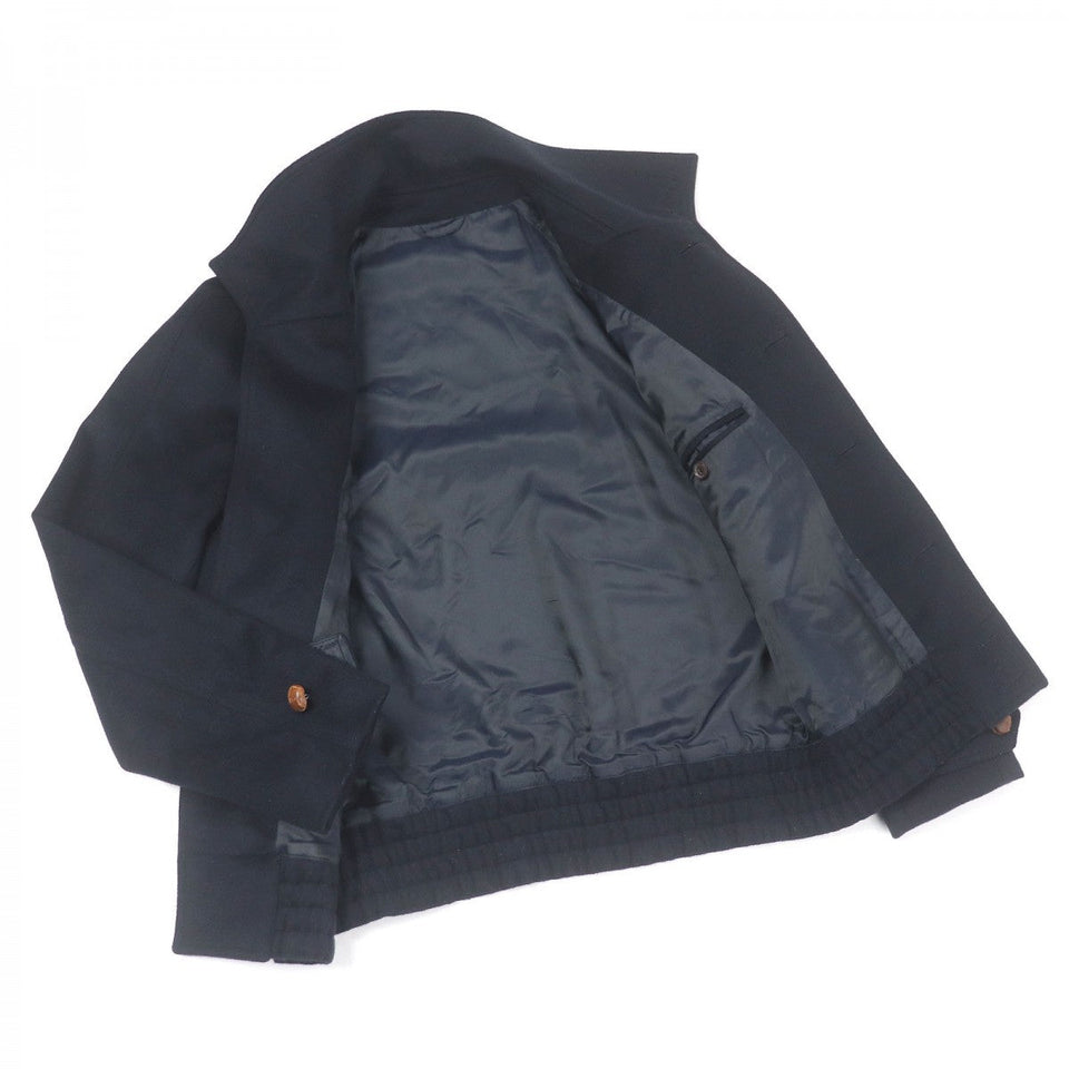 Burberry Blouson Main: 90% wool, Main: 10% cashmere Navy mens 44