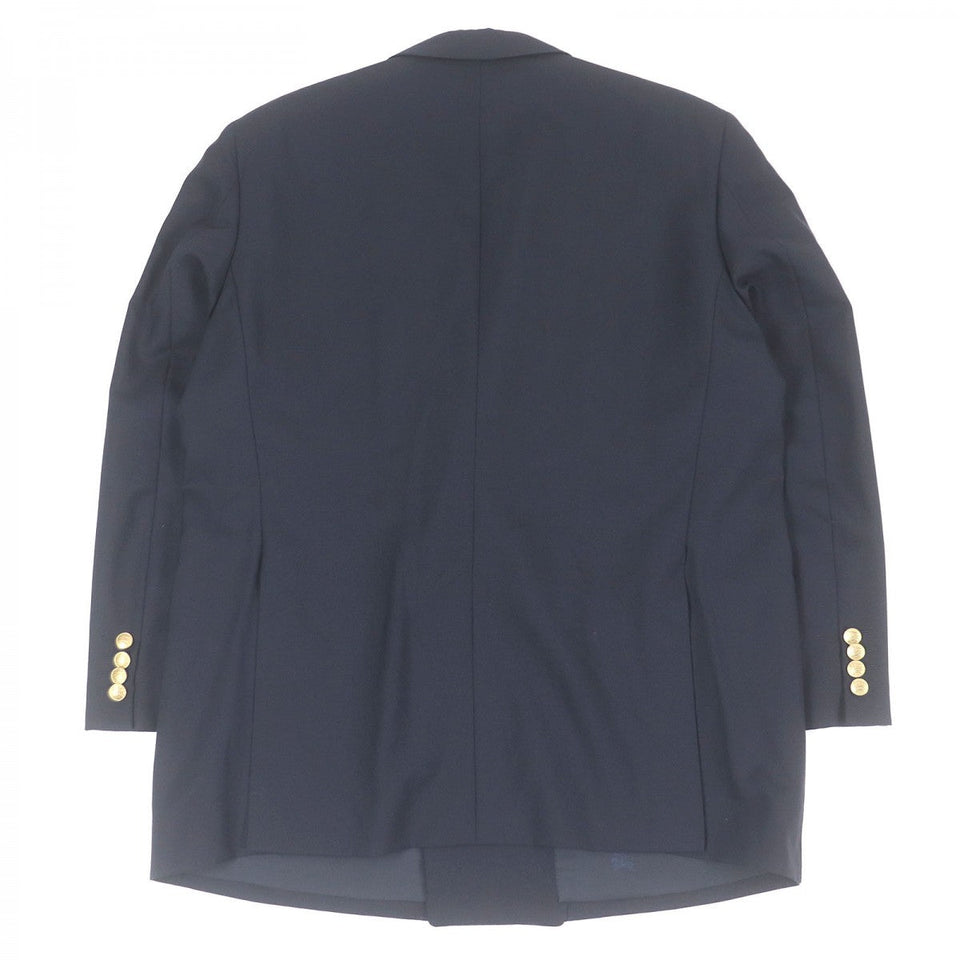 Burberry tailored jacket Outer: 99% wool, Outer: 1% nylon, Lining: polyester, Lining: cupra Navy mens