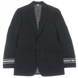 Burberry tailored jacket 8028424 polyester black 46