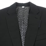 Burberry tailored jacket 8028424 polyester black 46