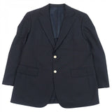 Burberry LONDON blazer BBG82-400-29 Outer: 75% wool, Outer: 25% mohair, Lining: cupra, Lining: polyester, Sleeve lining: cupra Navy mens