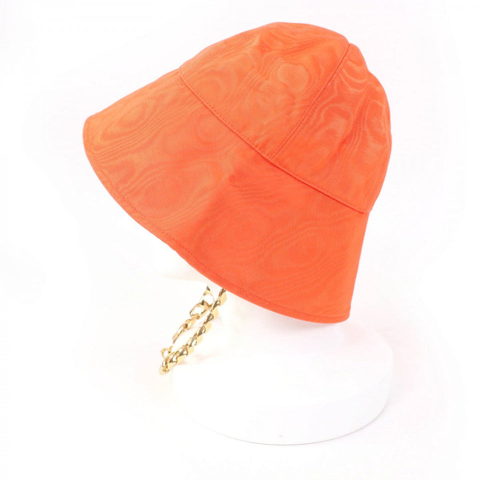 Gucci hat 729128 Main: 100% rayon, Lining: 55% cotton, Lining: 45% rayon Orange Women M