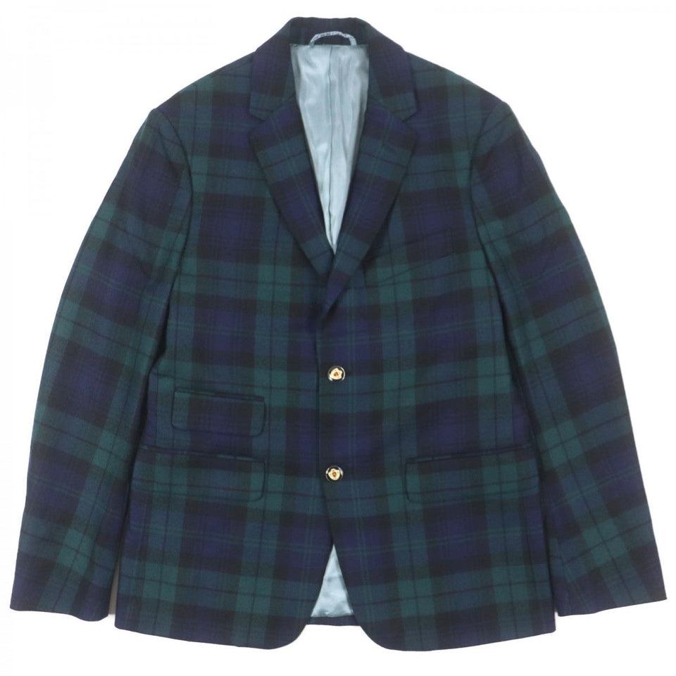 Gucci tailored jacket 421766 Outer: 100% wool, Lining: 100% cupra, Sleeve lining: 100% cupra Green navy mens 48