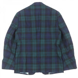 Gucci tailored jacket 421766 Outer: 100% wool, Lining: 100% cupra, Sleeve lining: 100% cupra Green navy mens 48