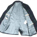 Gucci tailored jacket 421766 Outer: 100% wool, Lining: 100% cupra, Sleeve lining: 100% cupra Green navy mens 48