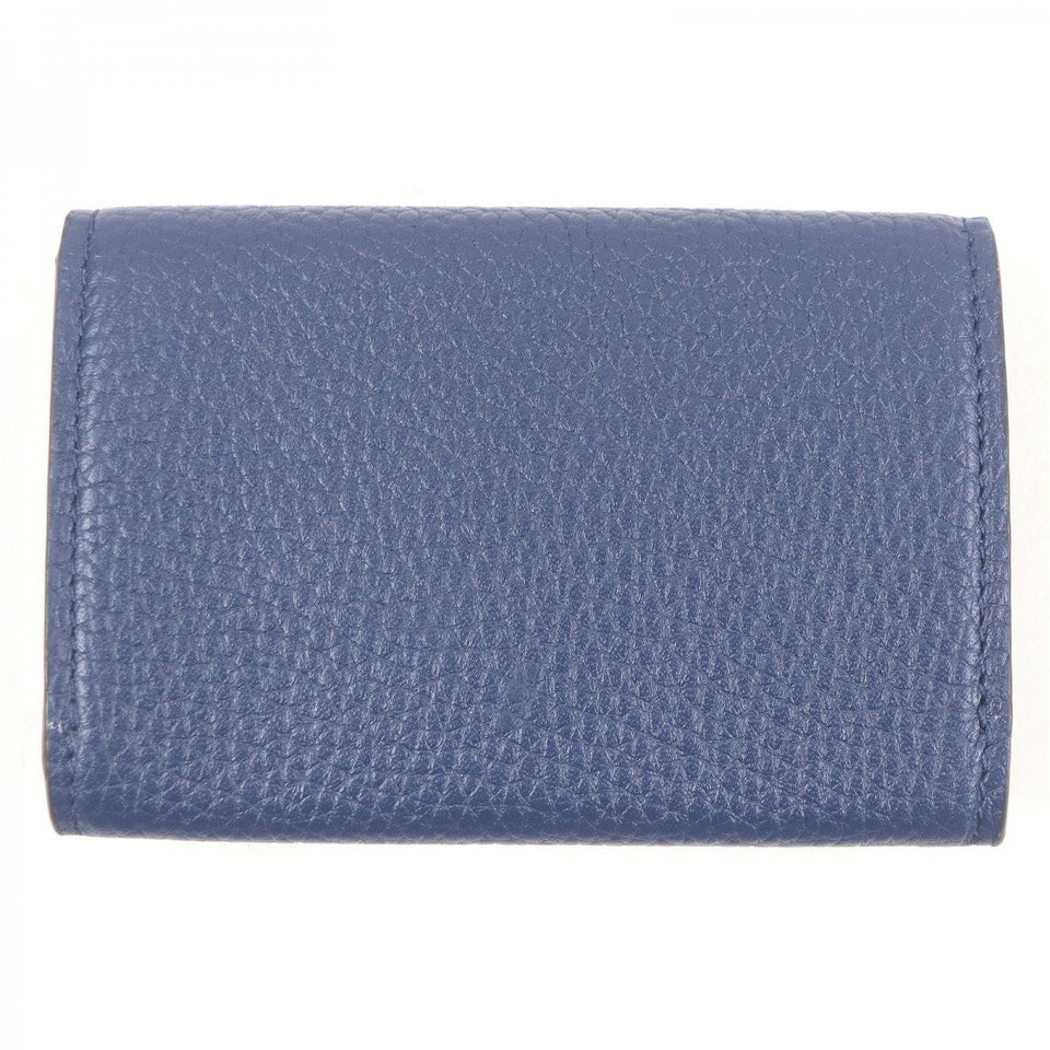 Gucci name card holder 771152 Main: Leather blue mens