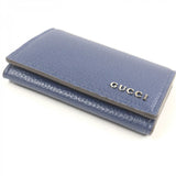 Gucci name card holder 771152 Main: Leather blue mens