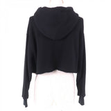 Gucci Hoodie 688197 Main: 100% cotton, some: glass, some: sequins, some: polyester black Women XXS