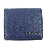 Gucci Coin case 771160 Main: Leather Navy mens