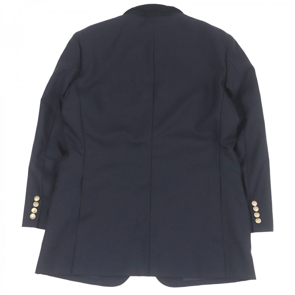 Burberry tailored jacket Outer: 99% wool, Outer: 1% nylon, Lining: polyester, Lining: cupra Navy mens