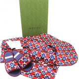 Gucci Other miscellaneous goods Main: 100% silk Red Geometric G Print Travel Set Women(Unisex)