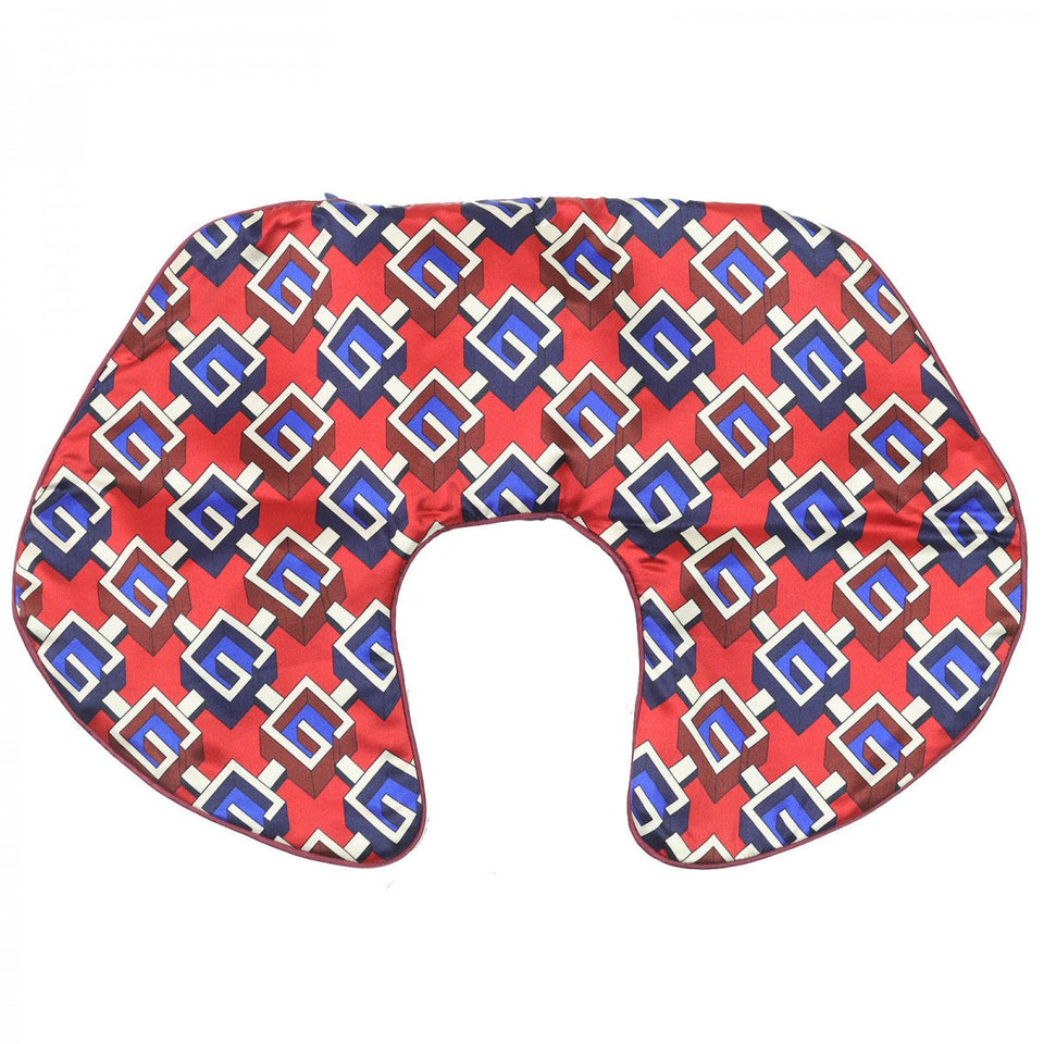 Gucci Other miscellaneous goods Main: 100% silk Red Geometric G Print Travel Set Women(Unisex)