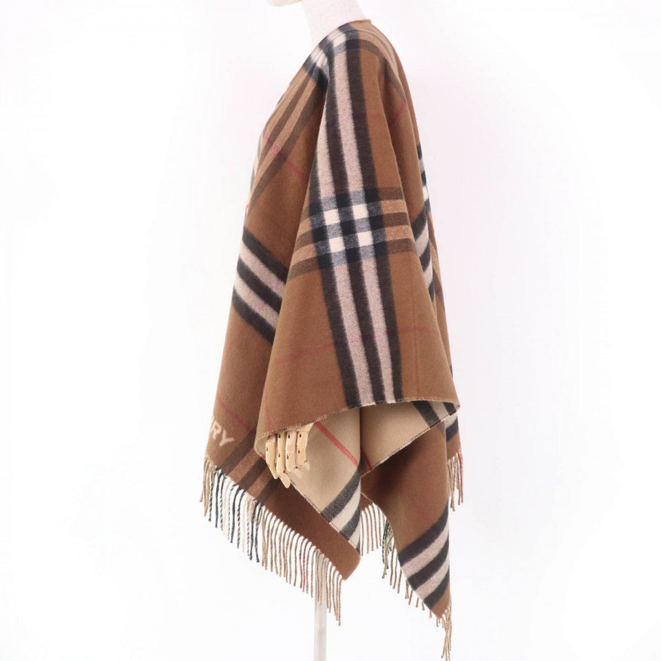 Burberry poncho 8059406 Main: 51% wool, Main: 49% cashmere Brown type Women