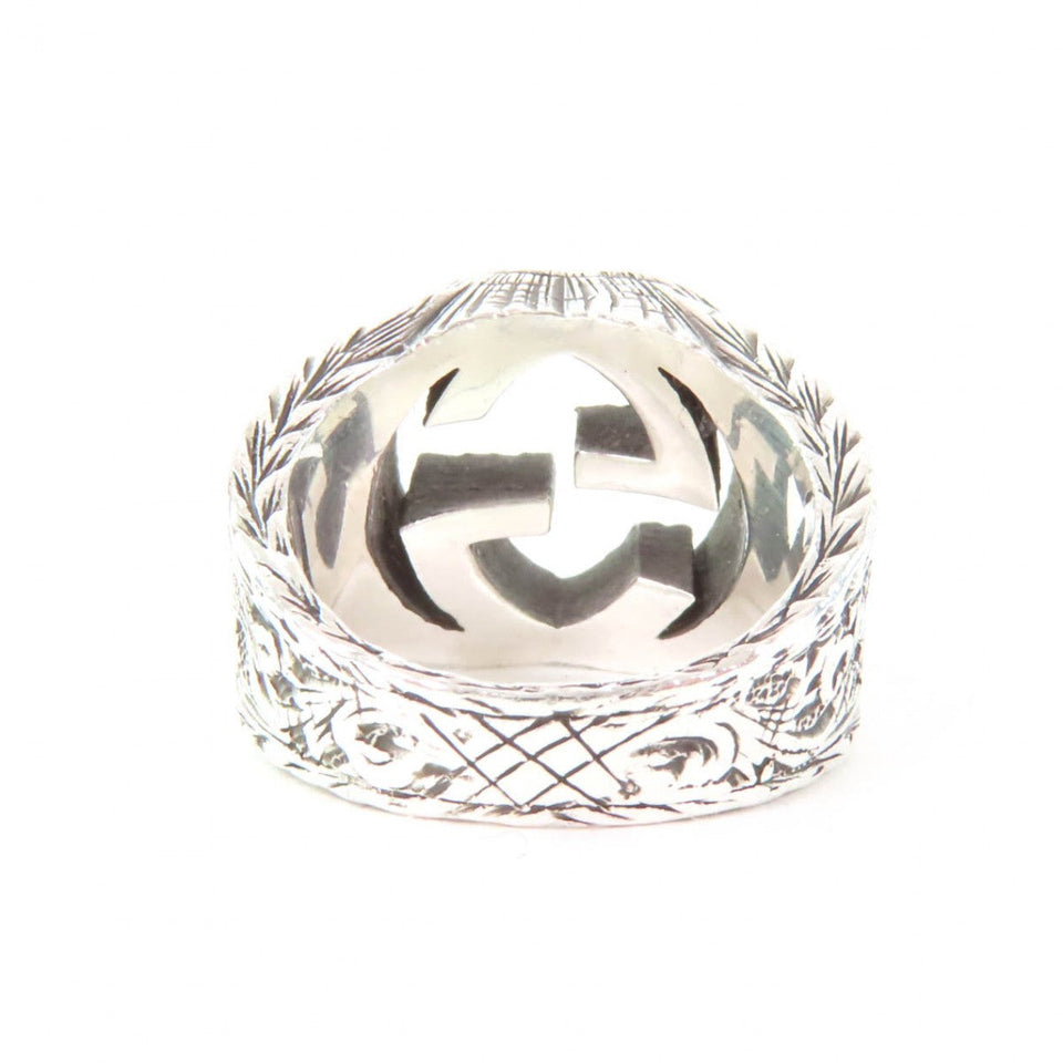 Gucci Ring 455302 Mainï¿½FAG925 Silver Women 9