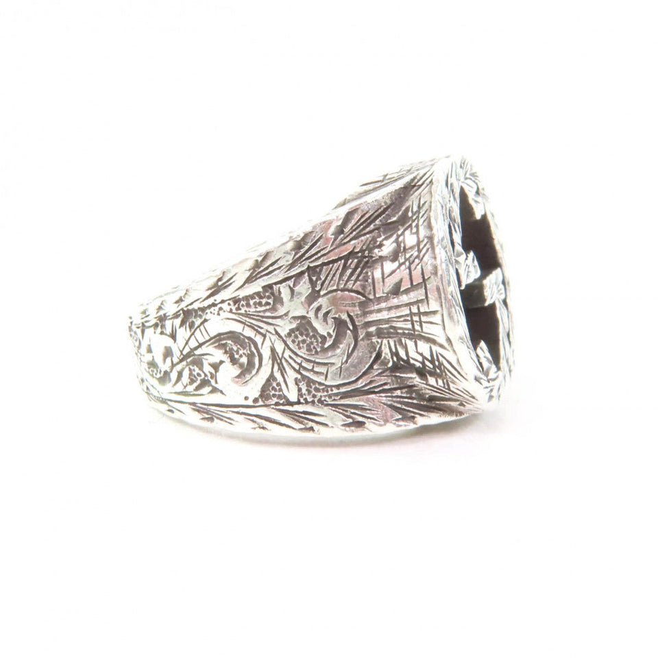 Gucci Ring 455302 Mainï¿½FAG925 Silver Women 9