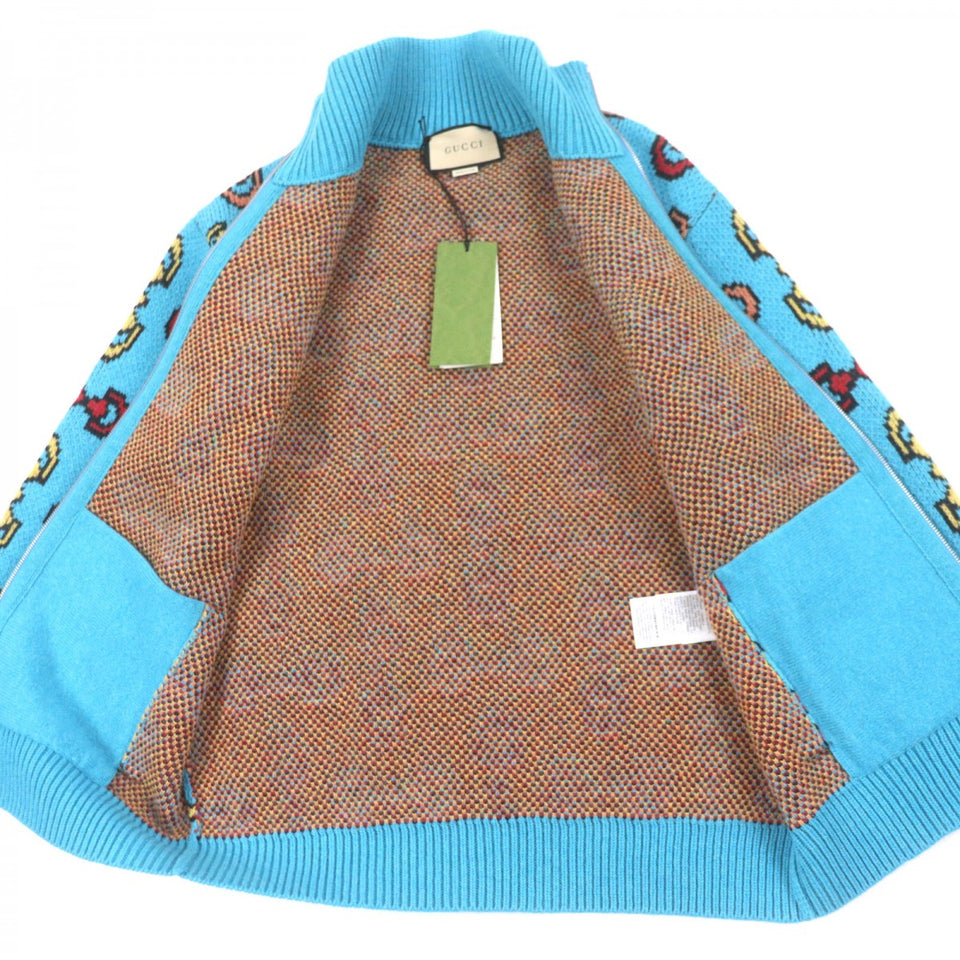Gucci Jacket 716370 Main: 100% wool blue mens XS